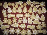 Receta Galletas navideñas de almendra y azahar con glasa real