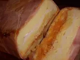 Receta Pastel de bimbo con jamón cocido, queso y bonito campos