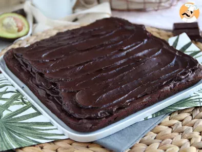 Receta Brownie de aguacate y chocolate sin mantequilla - sin lactosa